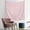 Pony Pink Pattern, variant on 50x50 Inch Square Wall Tapestry for Indoor & Outdoor, Living Room, Bedroom, Teen Room,Horse Colorful Head Beige Pattern