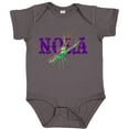 thumbnail image 3 of Inktastic NOLA Mardi Gras Crayfish in Purple Boys or Girls Baby Bodysuit, 3 of 5