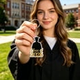thumbnail image 1 of HCBY Graduation Keychain 2026, Acrylic Class of 2026 Keychain, Durable Metal Ring, Memorial Accessory for Graduation Keepsake Gift, 1 of 5