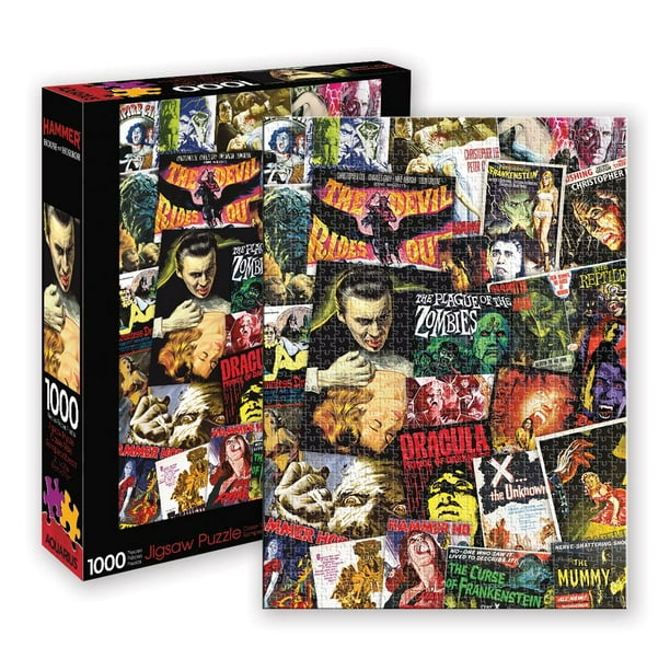 Hammer Classic Horror Movie Jigsaw Puzzle, 1000 Piece