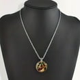 thumbnail image 4 of Retro Jesus Family Print Round Pendant Necklace, Best Christmas Gift for Women, Men, Girlfriend, Boyfriend, 4 of 7