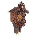 thumbnail image 3 of HerrZeit by Adolf Herr Cuckoo Clock - Vine Creepers  handshingled, 3 of 4