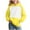 Yellow1, variant on fatyb Kids Thin Hoodies Casual Loose Hooded Pullover for Boys Girls Long Sleeve Sweatshirts with Pocket