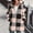 Multicolor, variant on Black*Friday/Cyber*Monday GaThRRgYP Womens Coats with Hoods,Women S Winter Loose Warm Hooded Plaid Side Pocket Mid Length Jacket Top Coffee S
