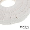 thumbnail image 3 of SOPOTUTU 1ensemble Pièces de Rechange pour Menuiserie Roue de Polissage en Coton pour Fabrication Industrielle, 3 of 6