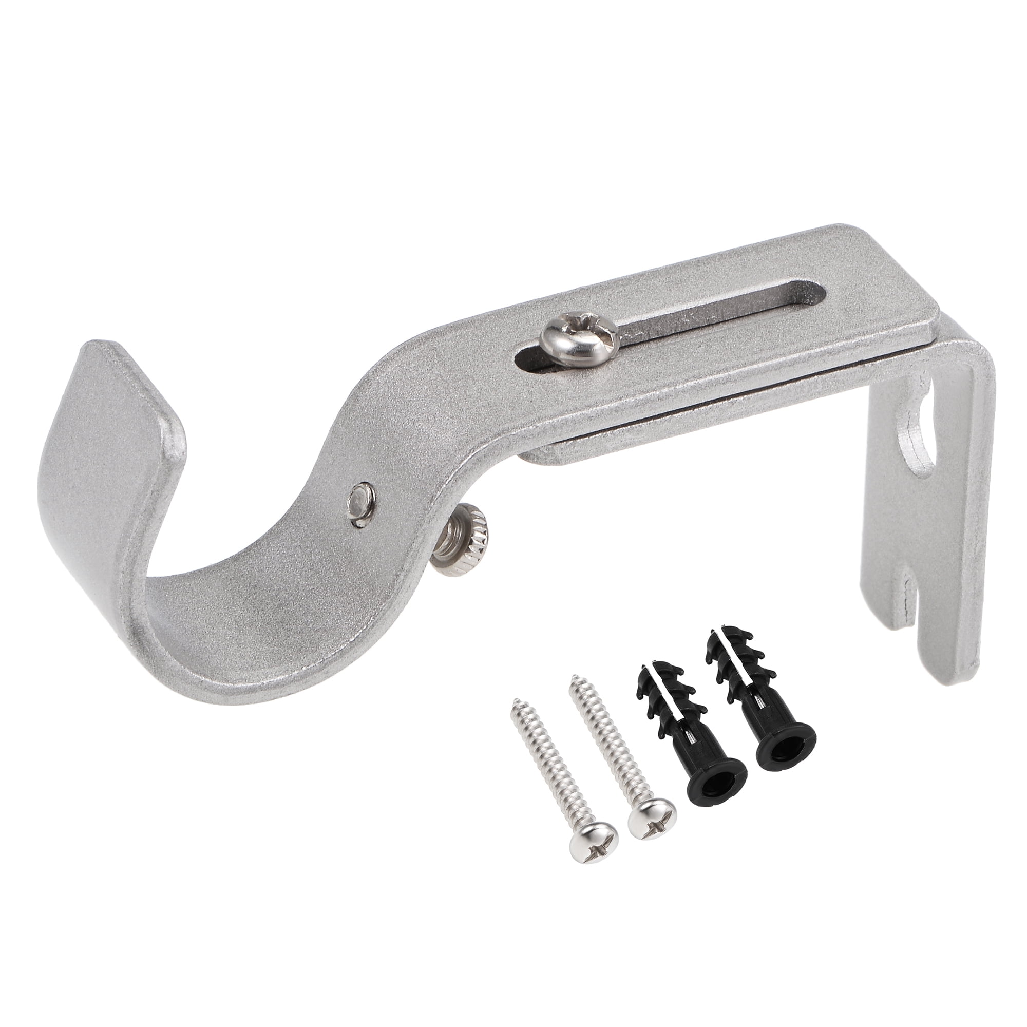 Curtain Rod Bracket, Iron Single Holder Support for 26mm Drapery Rod