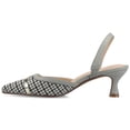 thumbnail image 3 of Journee Womens Nellia Slip On Kitten Heel Mule Pumps, Widths Available, 3 of 10
