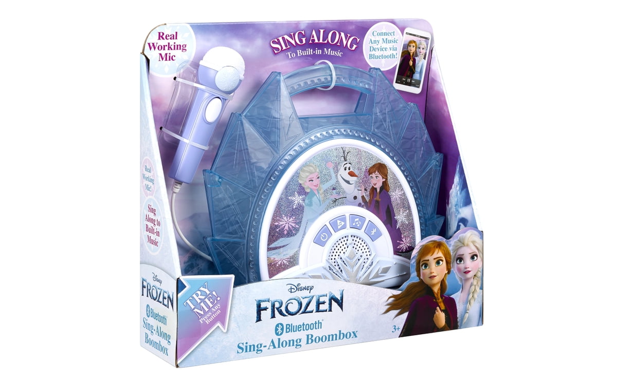 Disney Frozen Elsa Kids Karaoke Machine Toy Sing Along Boombox