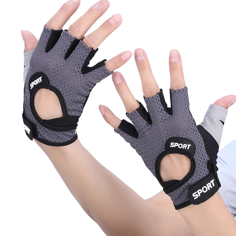 Men Women Yoga Fitness Gloves Weight Lifting Gym Training Sports Bicycle Gloves