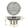 thumbnail image 3 of Fuel Tank Cap Cover Lock For 50-250CC engine displacement motorcycle ATV, 3 of 8