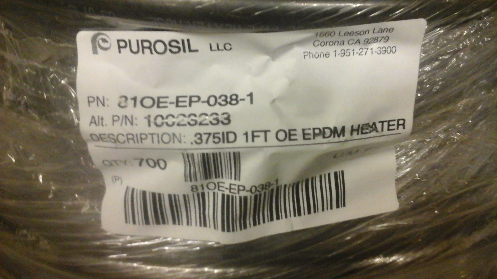 New 50 Foot Roll Of  3/8" EPDM Hose Heater Hose SAE J20R3 Class D2