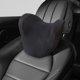 thumbnail image 3 of Almohada para el cuello del coche Cómoda ergonómica Hebilla ajustable Lavable Desmontable Reposacabezas Cojín Asiento Almohada Viaje Conducción Hombro Negro Macarena Almohada para el cuello del coche, 3 of 7