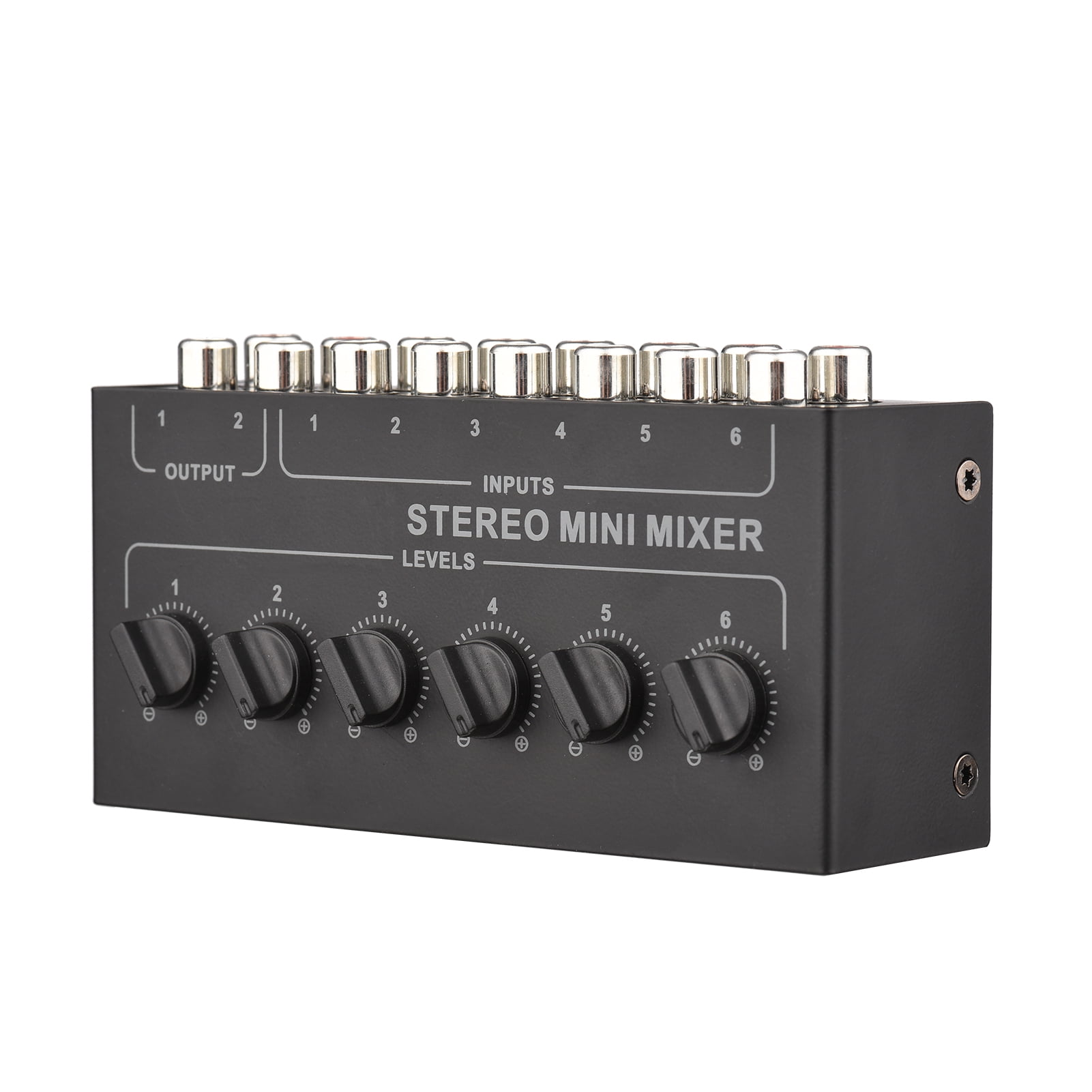 Mixer,2 Out Stereo In 2 Out Channel Rca Portable No Battery Required Stereo No 6 Channel Rca Portable Audio 6 Mewmewcat 6 In 2 No Battery Stereo 6 Channel Stereo No Required