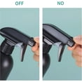 thumbnail image 5 of 500ml spray bottle, pressure sprayer, empty spray pump bottle, nebulizer spray bottle, (3-pack, black), 5 of 5