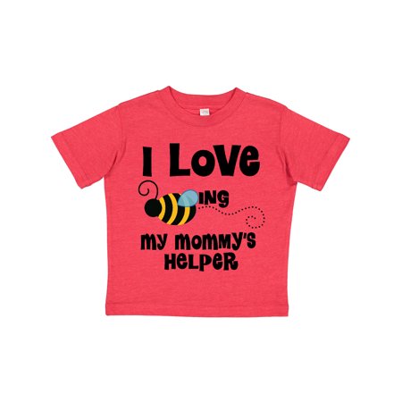 

Inktastic My Mommy s Helper Little Bee Kids Gift Toddler Boy or Toddler Girl T-Shirt