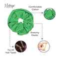 thumbnail image 4 of Jumbo Cotton Scrunchie - Green, 4 of 5