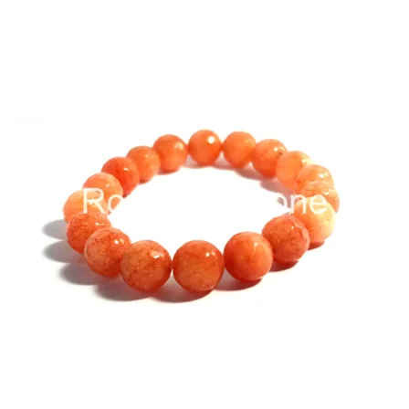ROYALGEMSTONE Natural Sunstone Bracelet Reiki Chakra Healing Energy Bracelet Gemstone Bracelet