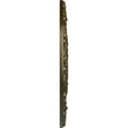thumbnail image 4 of Ekena Millwork 19 7/8"OD x 3 5/8"ID x 1 1/4"P Spring Leaf Ceiling Medallion (Fits Canopies up to 5 5/8"), Hand-Painted Brass, 4 of 6