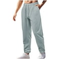 thumbnail image 2 of Awdenio Mens Sweatpants Sweatpants Cotton Elastic Bottom Joggers with Pockets Active Athletic Baggy Running Sweat Pants, 2 of 7