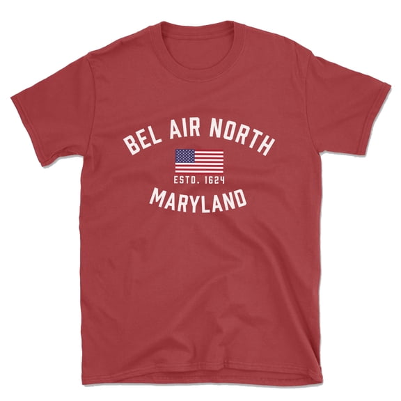 Bel Air North Maryland Patriot Men's Cotton T-Shirt