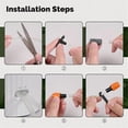 thumbnail image 2 of Tuya WiFi Watering Pump Timer Device Irrigation System Garden Tools Sprinkler Wired Design Auto Mode Manual App Control, 2 of 5
