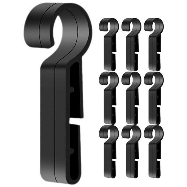 10pcs Headlamps Clips Hard Hat Light Clips Helmet Light Clips Hardhat