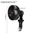 thumbnail image 3 of Herwey Mute Aquarium Automatic Temperature Control Fan Fish Tank Cooling Fans Aquarium Chiller 110‑240V (US Plug),Fish Tank Temperature Control Fan,Fish Tank Cooling Fans, 3 of 8