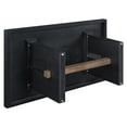 thumbnail image 5 of Steve Silver Aubrey Modern Rectangle Cocktail Table, Black/Driftwood, 5 of 6