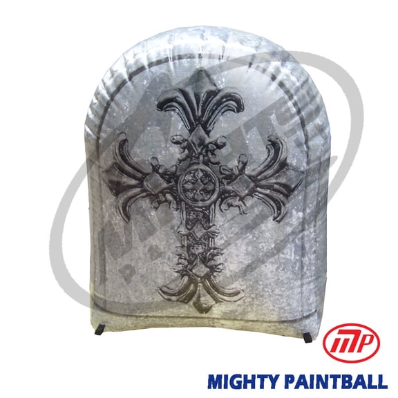 Mighty Paintball Air Bunker (Inflatable Bunker) - Tombstone