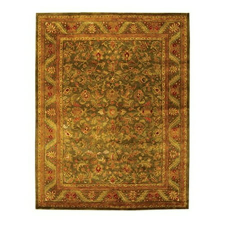 Safavieh Antiquities Collection Handmade Traditional Oriental Wool Area Rug-Color:Charcoal Shape:Small Rectangle Size:4  x 6 Safavieh Antiquities Collection Handmade Traditional Oriental Wool Area Rug