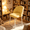Yellow, variant on BTFYOU Armless Swivel Vanity Chair | No Wheel Upholstered Ergonomic Desk Seat, Anti-Rust Metal Frame Legs, Versatile Furniture Chair for Bedroom Dining Office Use,BEIGE
