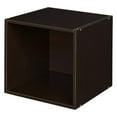 thumbnail image 4 of Niche Cubo Storage Set - 8 Cubes and 4 Canvas Bins- White Wood Grain/Pink, 4 of 11