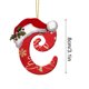 thumbnail image 5 of 26 Letters Christmas Tree Decoration Pendant Christmas Tree Ornaments Personalized DIY Christmas Ornaments Christmas Decoration Xmas Tree Hanging Decor, 5 of 5