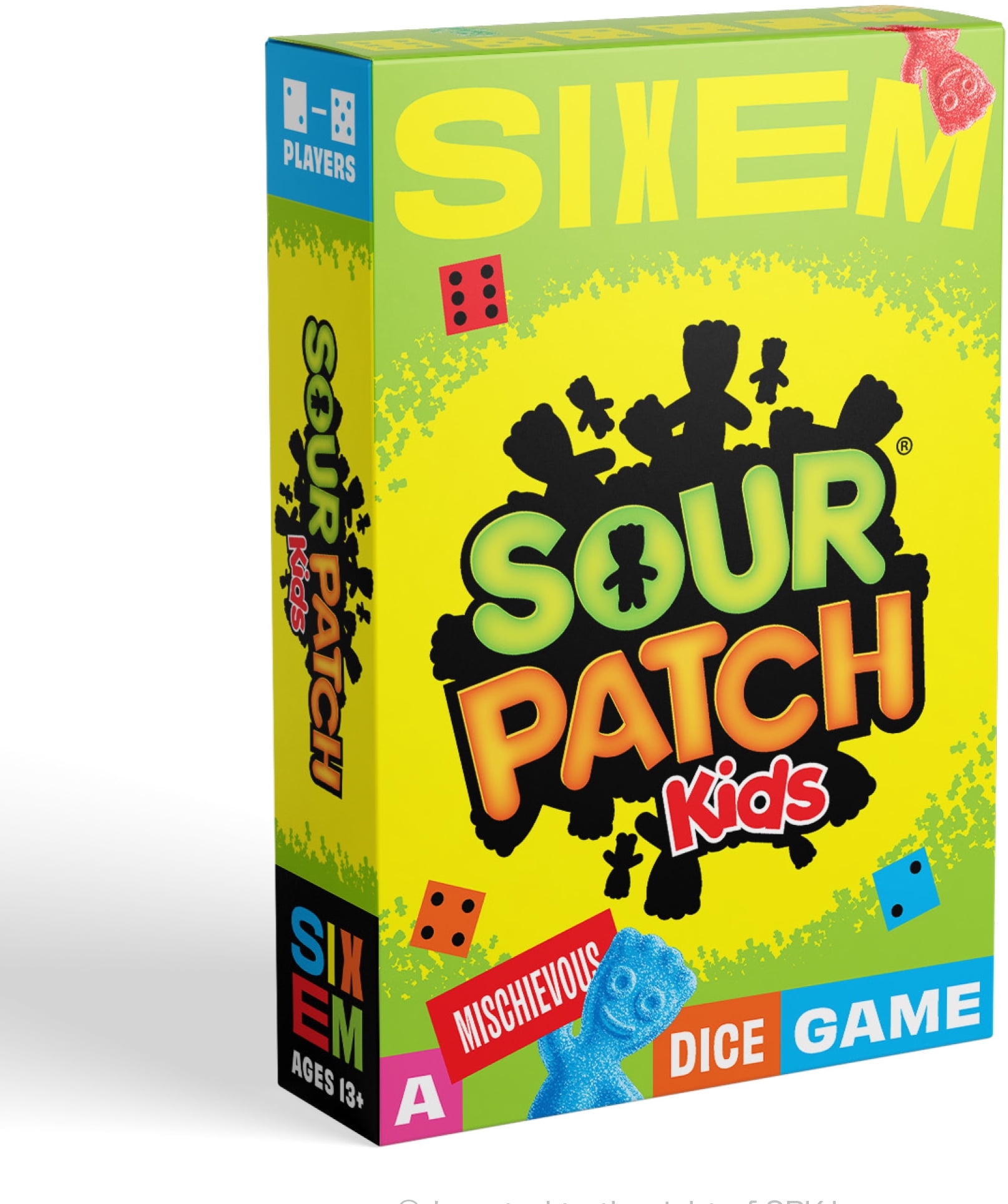 Sixem: Sour Patch Kids Party Game for Ages 13 and up, from Asmodee