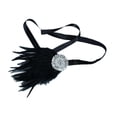 thumbnail image 2 of Accesorios Del cabellero De Del Rhinestone De Partido De Charleston De BLESIY Diadema de mujer vintage, 2 of 6