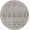 Medium Gray, Light Gray, Dusty Pink / Lugo, variant on Hauteloom Suay Living Room, Bedroom Area Rug - Oriental Traditional Bohemian - Light Brown, Light Blue - 5'3"- Round