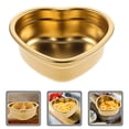 thumbnail image 3 of Assiette en Forme de Cœur Plat en Acier Inoxydable Assiette à Collation en Métal Bol à Dessert pour Restaurant, 3 of 9