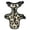 Leopard Print Vector, variant on Pet Vest For Walking With Handle Adjustable Reflective Dog Cat Harness Leopard Print