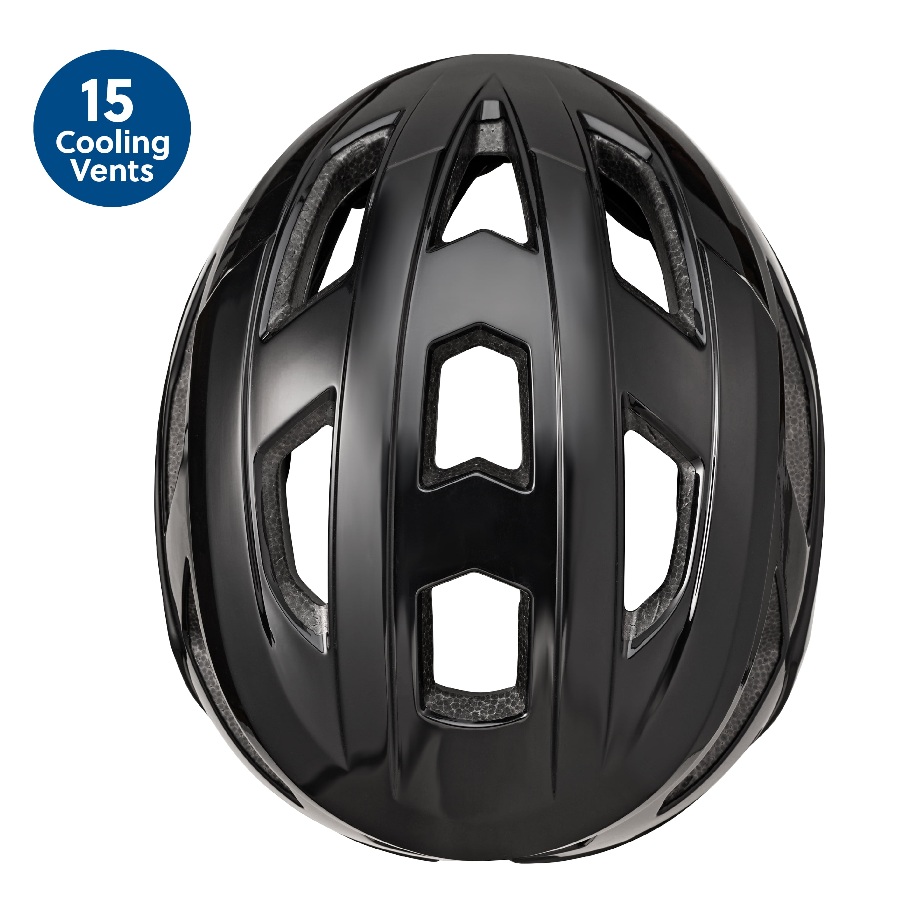 Concord Youth Black Bike Helmet, Adjustable, Tweens Ages 8+
