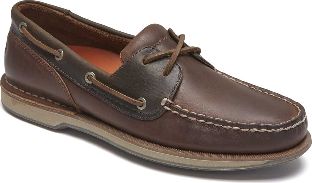 Men's Rockport Perth Boat Shoe Beeswax 