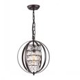 thumbnail image 5 of Lámparas Globe Crystal Ch Eliers Farmhouse Accesorios de iluminación de techo Colgante industrial ajustable Kuyhfg Sin marca, 5 of 5