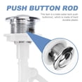 thumbnail image 3 of SHISUYAN 2Pcs Toilet Water Tank Push Buttons Sturdy Push Button Rod Closestool Tank Switch, 3 of 9