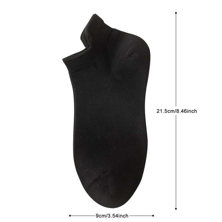 No Show Socks for Men 6 Pairs 100% Cotton Thin Low Cut Non Slip Breathable Comfort Casual Dress Socks for Loafer Flats Sneakers