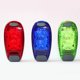 thumbnail image 5 of EeaseMX 2 luces de seguridad LED de 3 LED, multifuncionales, con clip, estroboscópicas, para correr de noche, andar en bicicleta (verde), 5 of 7