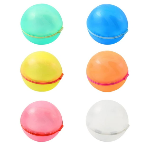 6 unidades/bolsa de globos de agua para niños, juguetes interactivos, bolas de agua magnéticas para playa (A)