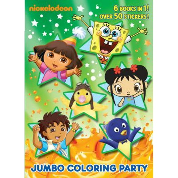 Pre-Owned Jumbo Coloring Party (Nick Jr.) (Paperback) 0375863524 9780375863523