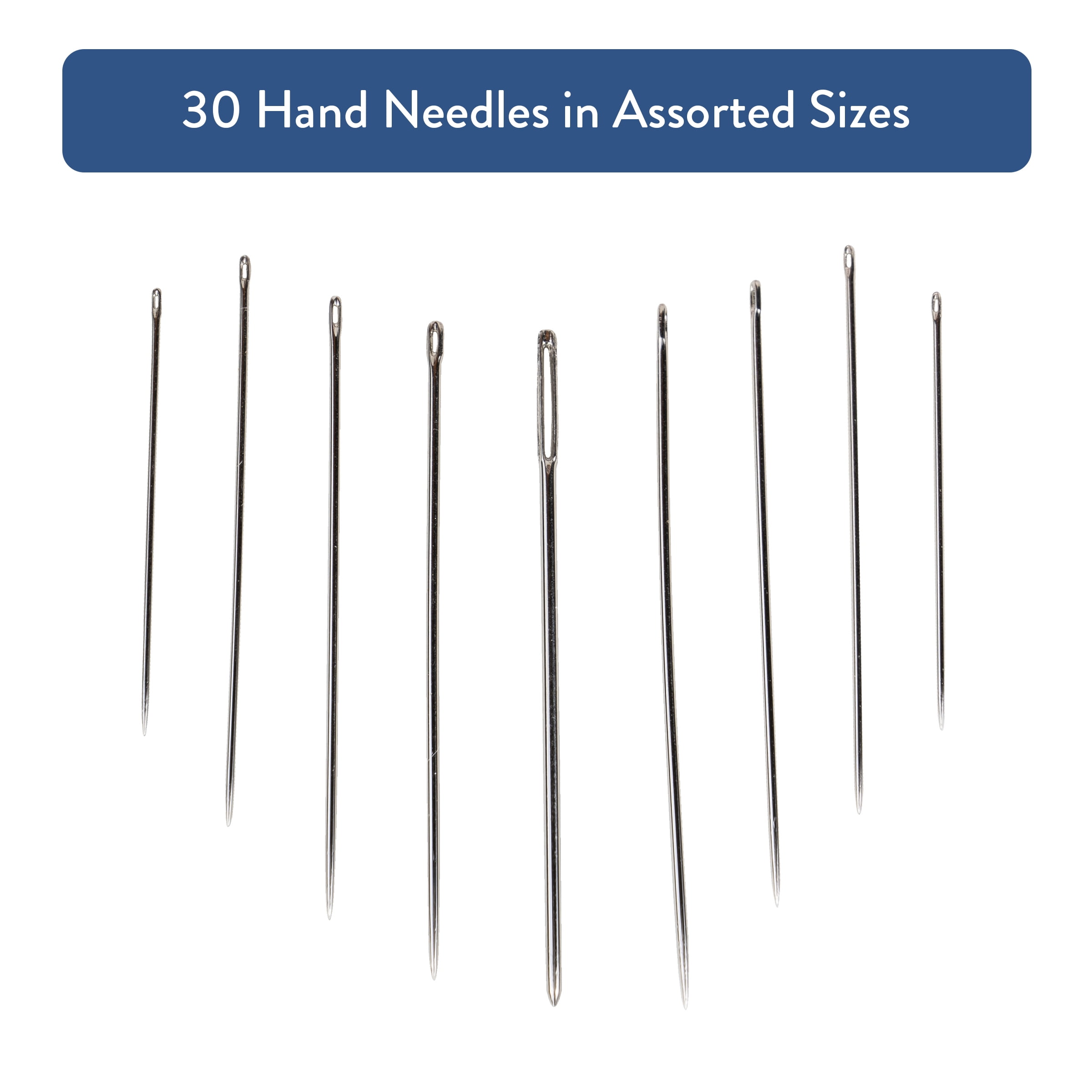 Hello Hobby HandSewing Needles in Compact with Needle Threa