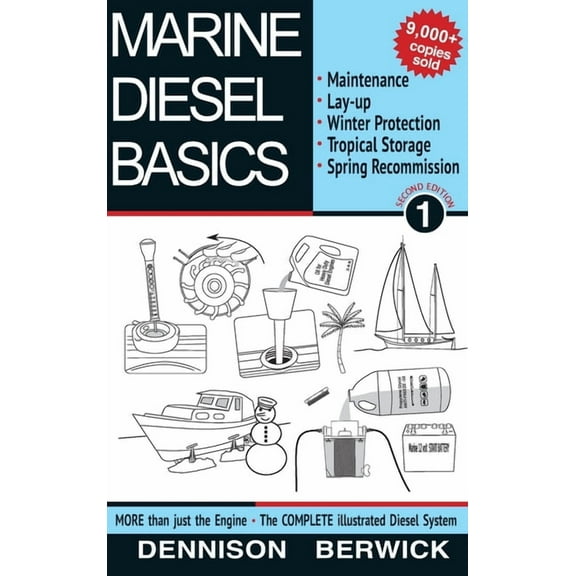 Marine Diesel Basics Marine Diesel Basics 1: Maintenance, Lay-Up, Winter Protection, Tropical Storage and Spring Recommission, Book 1, (Hardcover)