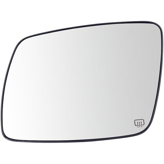 Left Door Mirror Glass - Compatible with 2009 - 2019 Dodge Journey 2010 2011 2012 2013 2014 2015 2016 2017 2018