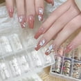 thumbnail image 5 of Flower Nails Art Foil Transfer Stickers Decals Floral Designs,Acrylic Nails Supplies for Fingernails Toenails Decoration, 5 of 9